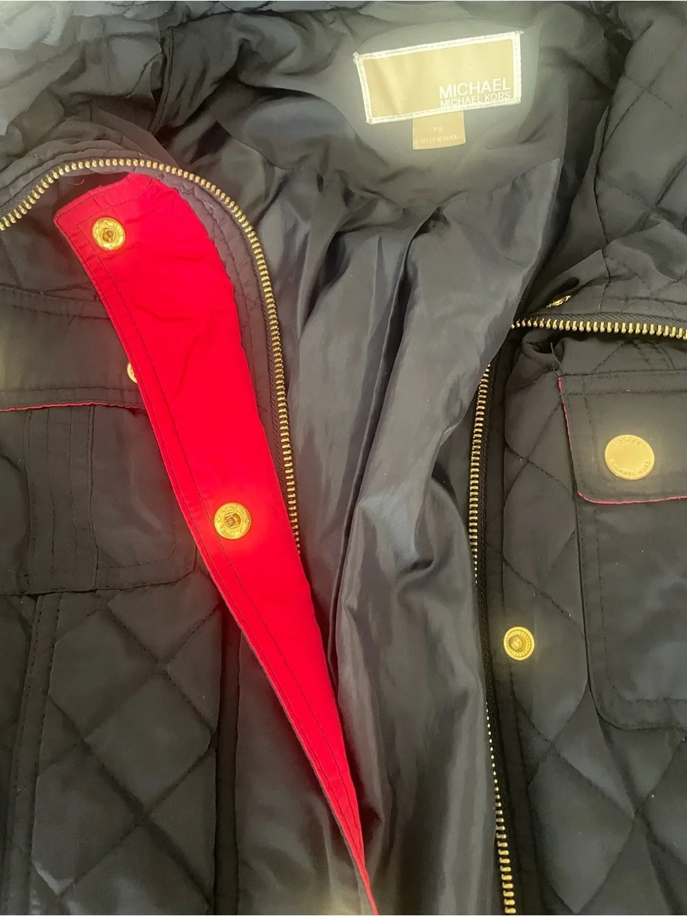 Michael Kors quilted puffer